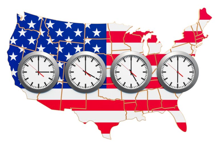 Zeitzonen USA