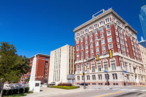 The Sixth Floor Museum im Dealey Plaza in Dallas.