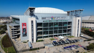 Luftaufnahme vom NRG Stadium in Houston (Texas)