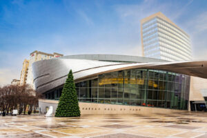 NASCAR Hall of Fame in Uptown Charlotte, North Carolina