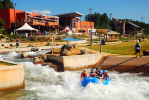 Rafting im U.S. National Whitewater Center nahe Charlotte